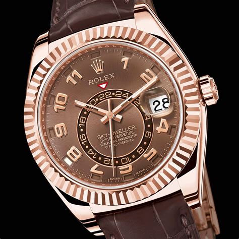 rolex sky dweller replica leather strap|Rolex Sky-Dweller watch straps.